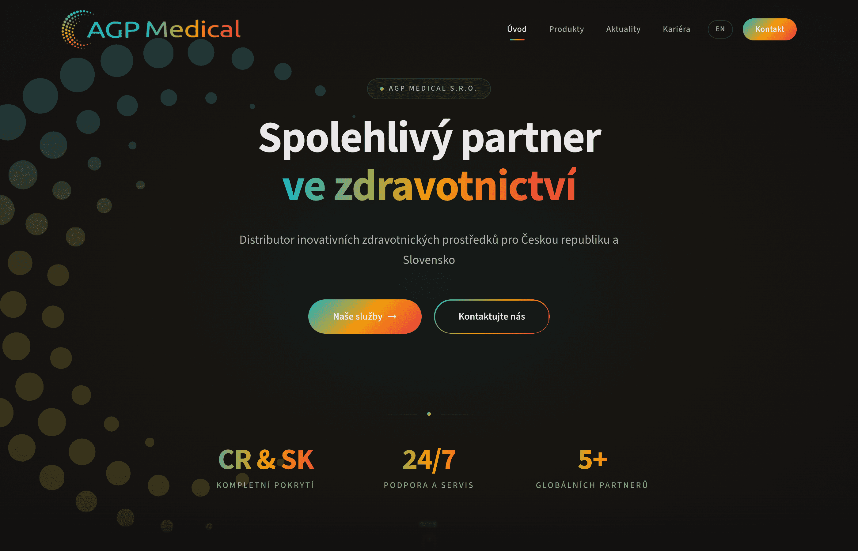 AGP Medical - automatizace objednávek