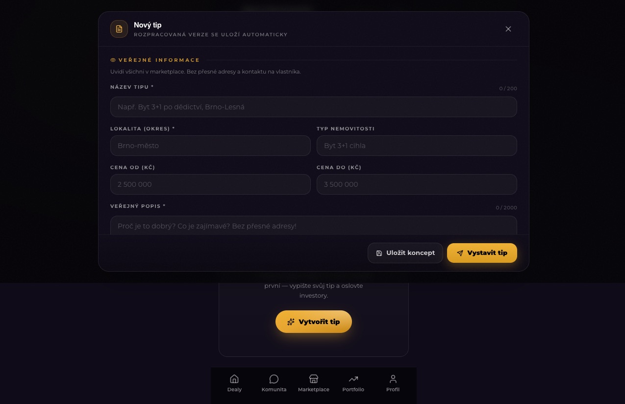 Publication d'un tuyau sur la marketplace
